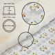 Honeycomb Flexible RGBW LED Backlight Sheet for behind Stone and Glass, 24V RGBW (4000K)